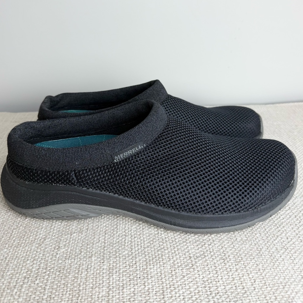 Women's Encore Breeze 5 Black slip-on woman’s shoes #J005500 w/ high arch insert - Picture 4 of 13